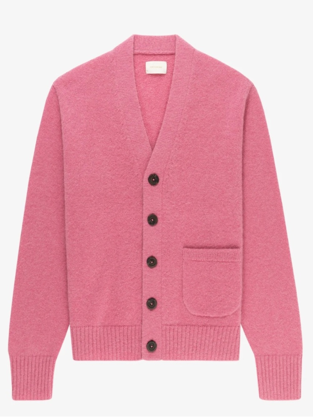 Aime Leon Dore Rose Pink V-Neck Button Cardigan